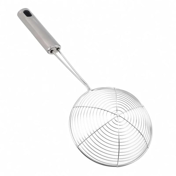 Professional Oval Skimmer – Fine Mesh Strainer for Frying & Cooking

