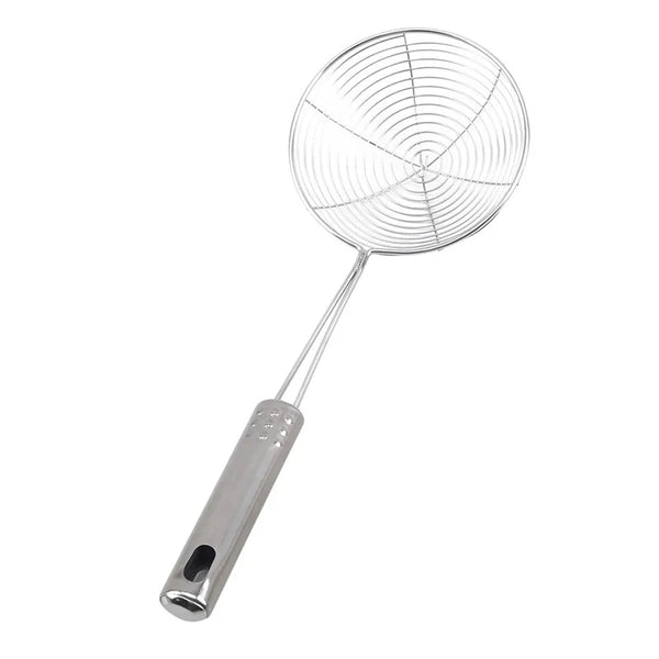 Professional Oval Skimmer – Fine Mesh Strainer for Frying & Cooking

