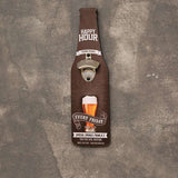Bottle Opener For Bar Restaurant Shop Creative Hanging Wall Decoration Wooden Beer Bottle Opener Kitchen