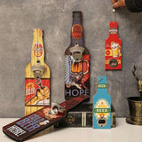 Bottle Opener For Bar Restaurant Shop Creative Hanging Wall Decoration Wooden Beer Bottle Opener Kitchen - Culinarywellbeing