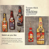 Bottle Opener For Bar Restaurant Shop Creative Hanging Wall Decoration Wooden Beer Bottle Opener Kitchen - Culinarywellbeing