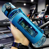 Water Bottles BPA Free Portable Gym Anti-fall Leak-proof Large Capacity - Culinarywellbeing