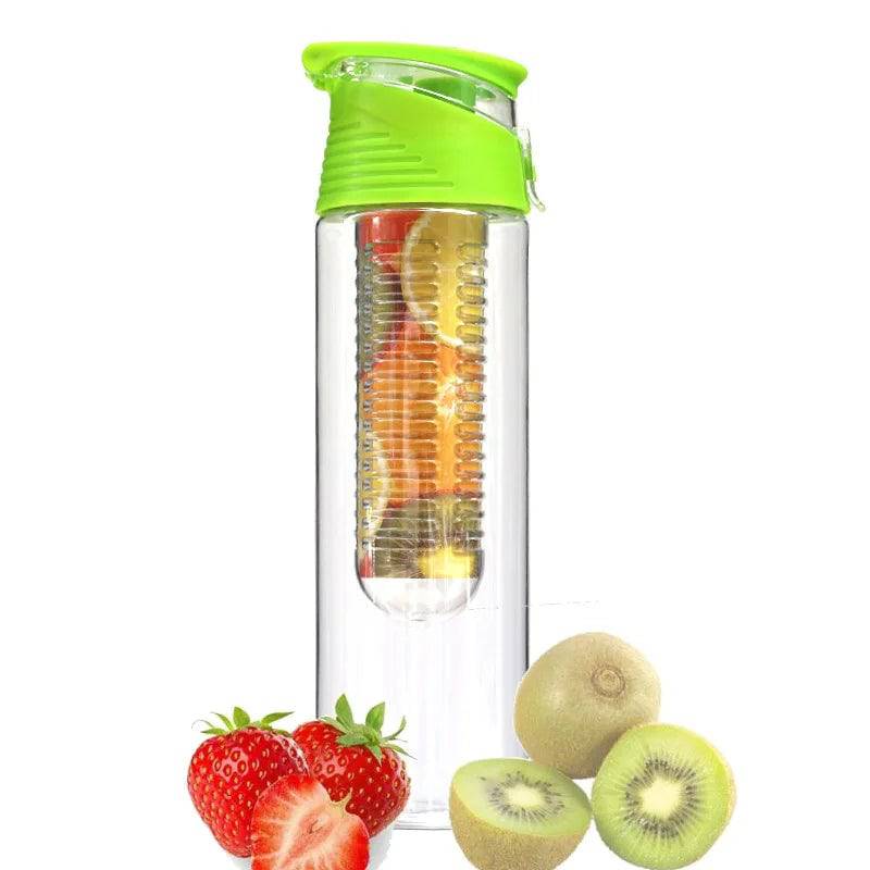 Water Fruit Bottle Bpa Free Plastic Sport Fruit Infuser Water Bottles with Infuser Juice Shaker Drink Bottle of Water - Culinarywellbeing