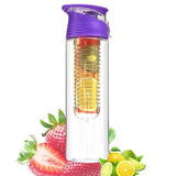 Water Fruit Bottle Bpa Free Plastic Sport Fruit Infuser Water Bottles with Infuser Juice Shaker Drink Bottle of Water - Culinarywellbeing