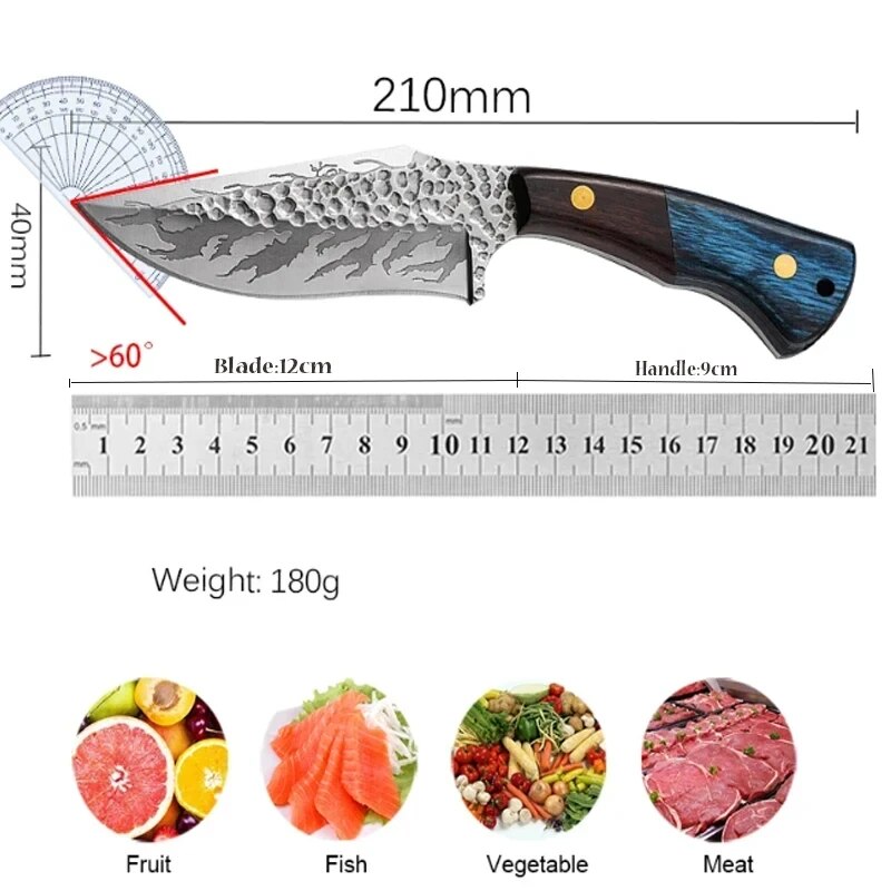 kitchen ultra-sharp slicing knife cut vegetables and meat - CulinaryWellBeing