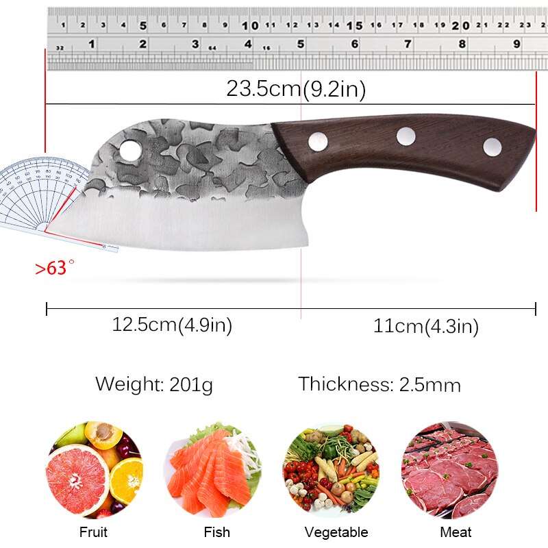 kitchen ultra-sharp slicing knife cut vegetables and meat