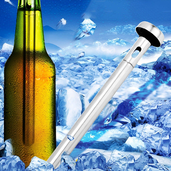 Stainless Steel Beer & wine Chiller Stick - Culinarywellbeing
