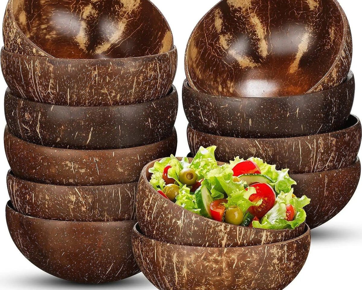 🌿 Eco-Friendly Coconut Shell Bowls