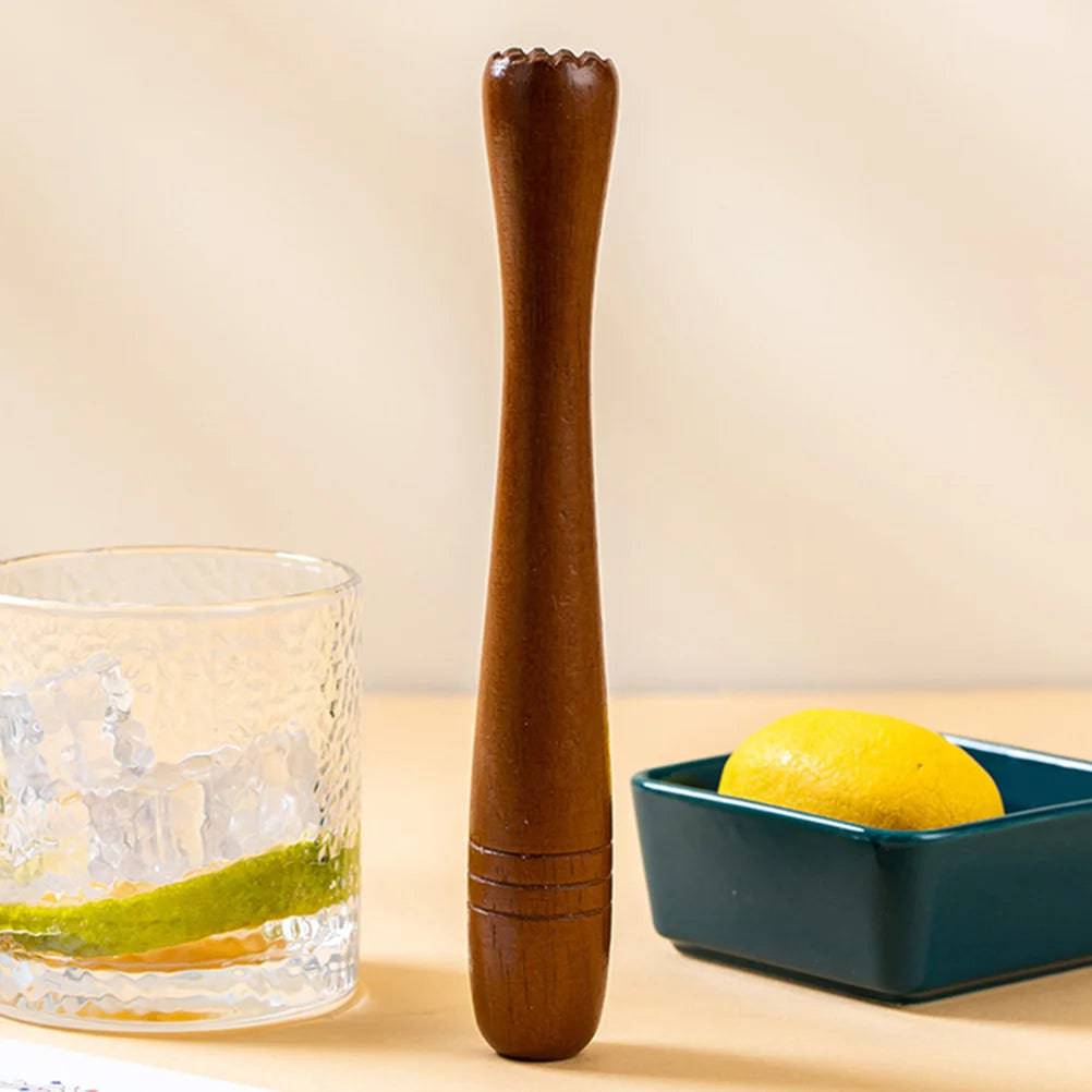 Pound Popsicles Wooden Ice Crusher Beech Pestle Bar Muddler Mixing Rod Cocktail Pestles - Culinarywellbeing