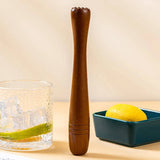 Pound Popsicles Wooden Ice Crusher Beech Pestle Bar Muddler Mixing Rod Cocktail Pestles - Culinarywellbeing