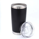 20oz Tumbler with Lid And Metal Straw CCoffee Mug Tumbler - 20oz Insulated Tumbler with Lid and Metal Straw !up Bulk Vacuum Insulated Double Wall Coffee Powder Coated Mug 12pcs - Culinarywellbeing