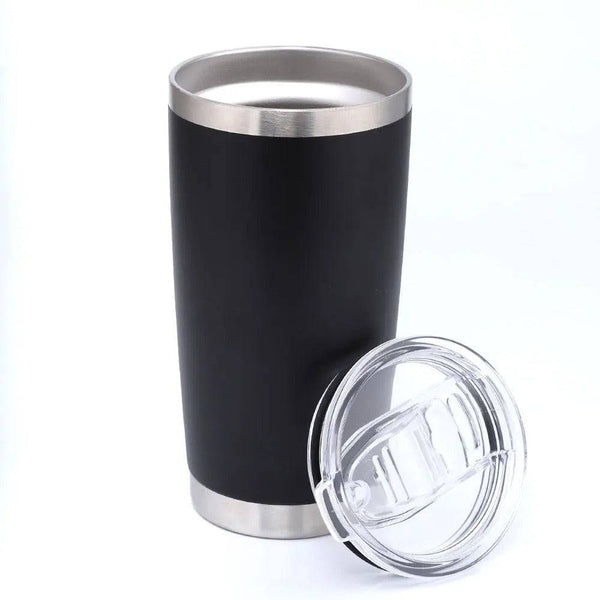 20oz Tumbler with Lid And Metal Straw Cup Bulk Vacuum Insulated Double Wall Coffee Powder Coated Mug 12pcs - Culinarywellbeing