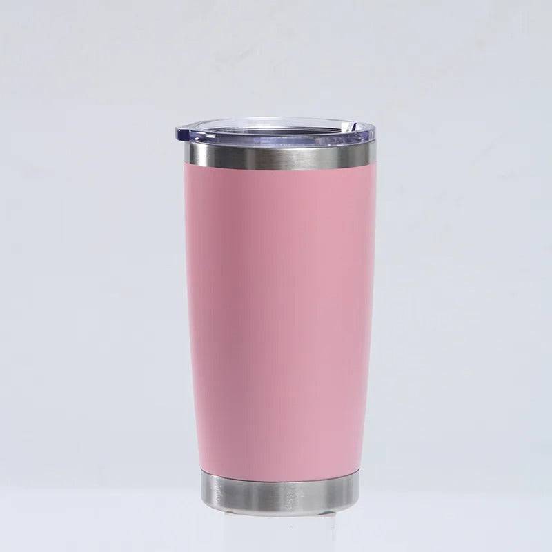 20oz Tumbler with Lid And Metal Straw Coffee Mug Tumbler - 20oz Insulated Tumbler with Lid and Metal Straw !Cup Bulk Vacuum Insulated Double Wall Coffee Powder Coated Mug 12pcs - Culinarywellbeing