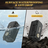 3-Layer Travel Cigar Humidor Set – Portable 9-Cigar Case with Torch Lighter, Hygrometer, Humidifier & Accessories (8.26 x 4.33 x 3.35 in, ABS, Waterproof) - CulinaryWellBeing