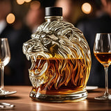 Animal-Shaped Whiskey Decanter - Unique Liquor Dispenser Gift for Men

