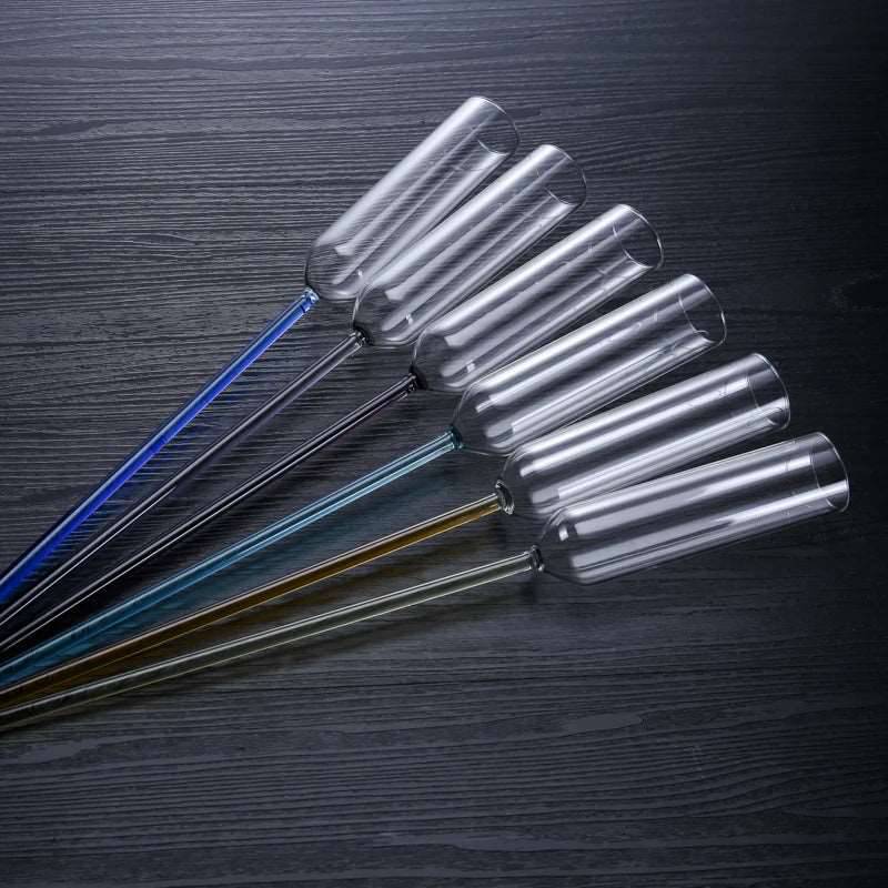 Colorful Goblet Beach Glass Cup Set - Culinarywellbeing