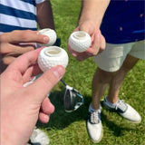 Golf Ball Mini Flask Set (3-Pack) - ABS Plastic Shot Glasses for Liquor | Gift for Golf Lovers | Party & Bar Accessories - CulinaryWellBeing