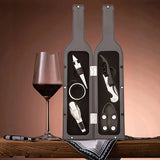 5-Piece Wine Tool Kit - Professional Corkscrew Set w/ Travel Case

