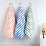 Premium Coral Fleece Microfiber Dish Cloths – 15-Pack, Non-Stick, Super Absorbent, Oil-Resistant & Durable for All Season Use