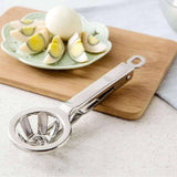 Stainless Steel Kitchen Egg Slicer - Petal Shape Egg Cutter - Culinarywellbeing