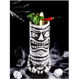 Hawaii Easter Island Tiki Mugs Creative Porcelain Beer Wine Mug Beer Wine Cocktail Party Cup Bar Tool Ceramic Tiki Mug 300-700ml - Culinarywellbeing