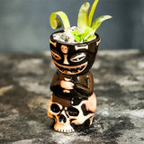 Hawaii Easter Island Tiki Mugs Creative Porcelain Beer Wine Mug Beer Wine Cocktail Party Cup Bar Tool Ceramic Tiki Mug 300-700ml - Culinarywellbeing