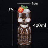 Hawaii Easter Island Tiki Mugs Creative Porcelain Beer Wine Mug Beer Wine Cocktail Party Cup Bar Tool Ceramic Tiki Mug 300-700ml - Culinarywellbeing