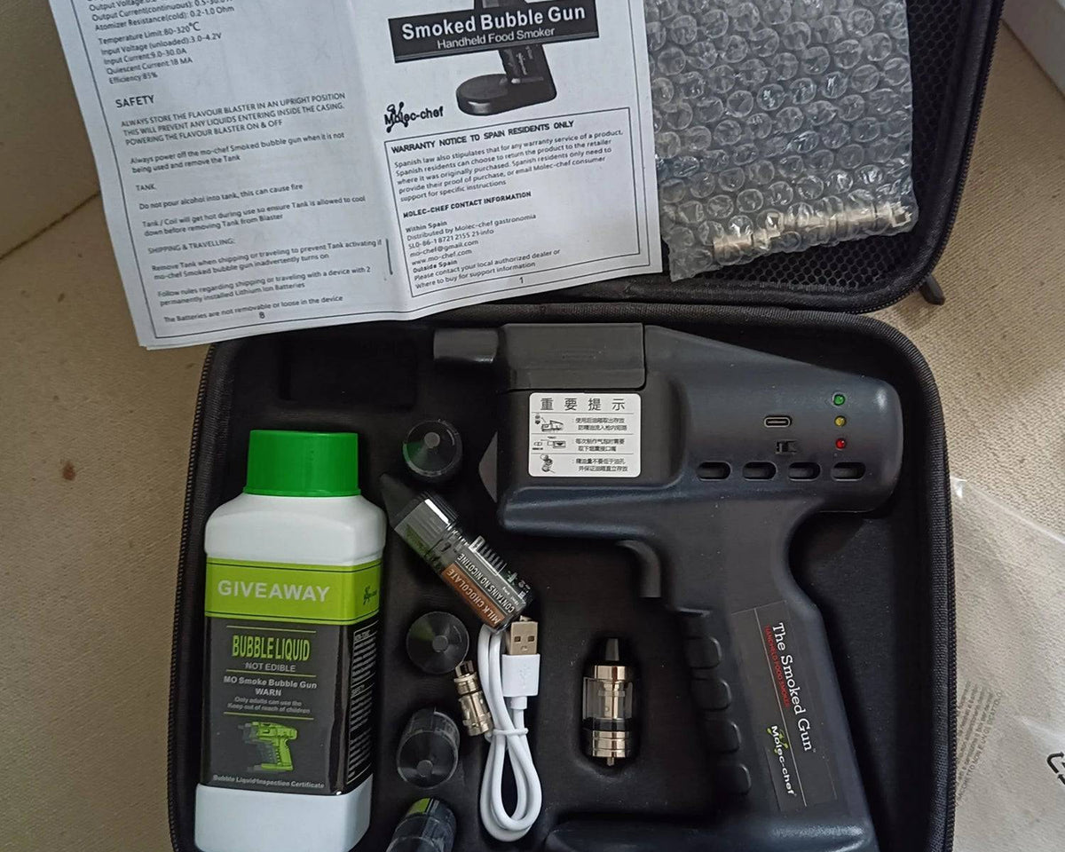 Smoking Flavor Blaster Cocktail Smoker Barman Bartender Kit - Culinarywellbeing