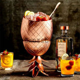 Creative Pineapple Tumbler Cocktail Cups Copper - Culinarywellbeing