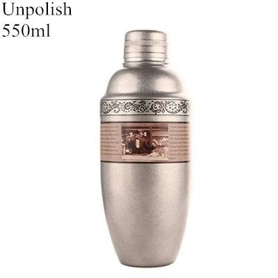 Vintage Bar Shaker Stainless Steel Cocktail Boston Bar Shaker - Culinarywellbeing