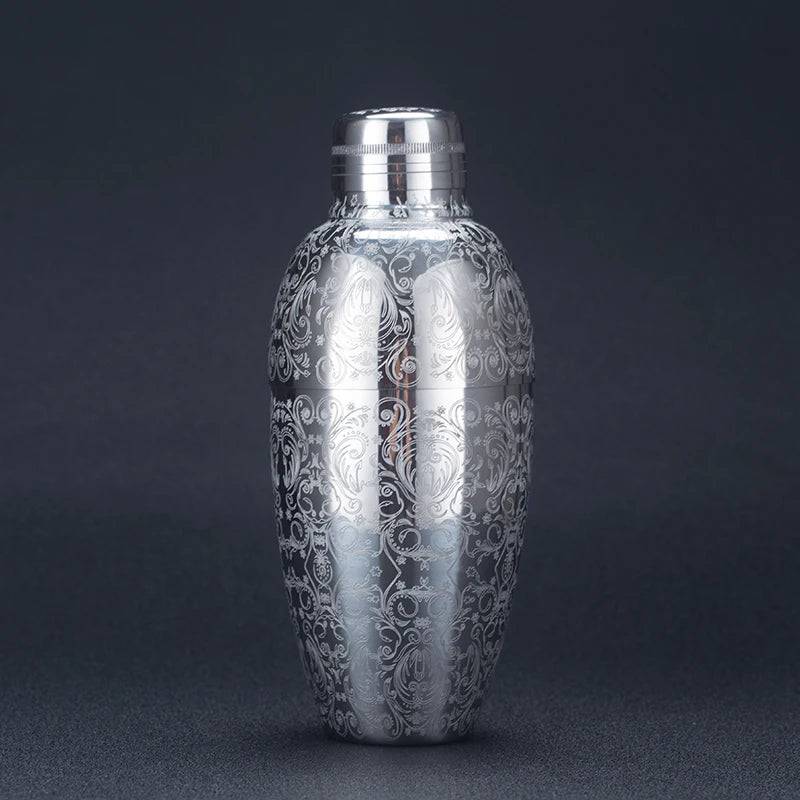 Vintage Bar Shaker Stainless Steel Cocktail Boston Bar Shaker - Culinarywellbeing