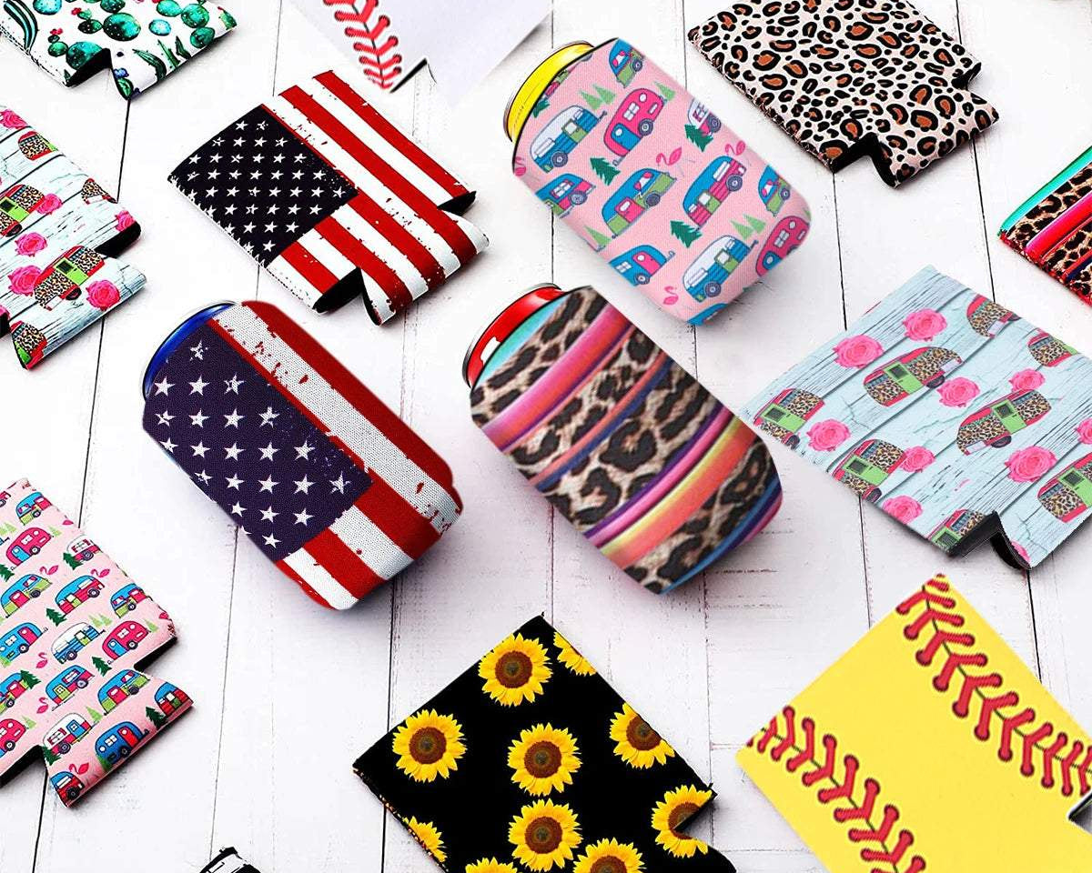 Can Sleeves Reusable Neoprene: Insulated Drink Cooler -Premium Quality