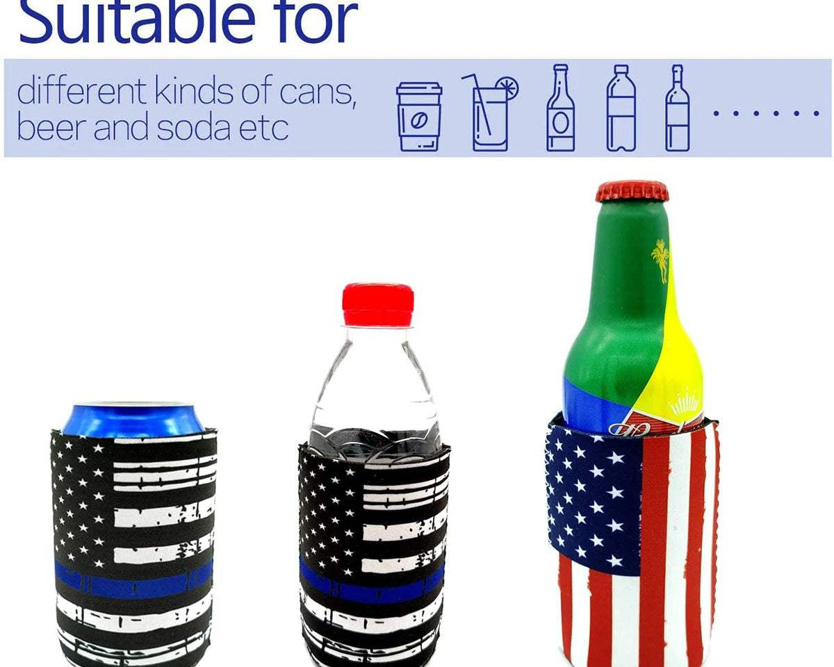 Can Sleeves Reusable Neoprene: Insulated Drink Cooler -Premium Quality