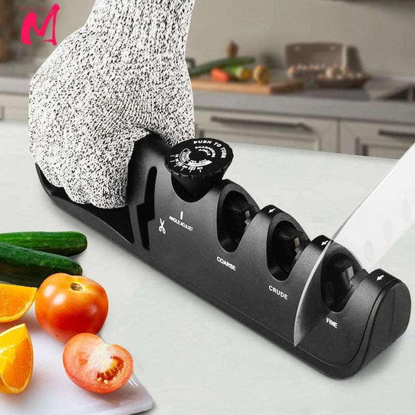 Knife Sharpener with Angle Adjustment - Culinarywellbeing