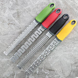 Professional 2-in-1 Citrus Zester & Cheese Grater – Razor-Sharp Stainless Steel with Non-Slip Handle | For Lemon, Parmesan, Chocolate & More - CulinaryWellBeing