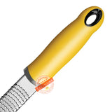 Professional 2-in-1 Citrus Zester & Cheese Grater – Razor-Sharp Stainless Steel with Non-Slip Handle | For Lemon, Parmesan, Chocolate & More - CulinaryWellBeing