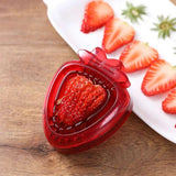 Strawberry slicer Strawberry corer Strawberry peeler Stem remover Creative melon and fruit slicer - Culinarywellbeing