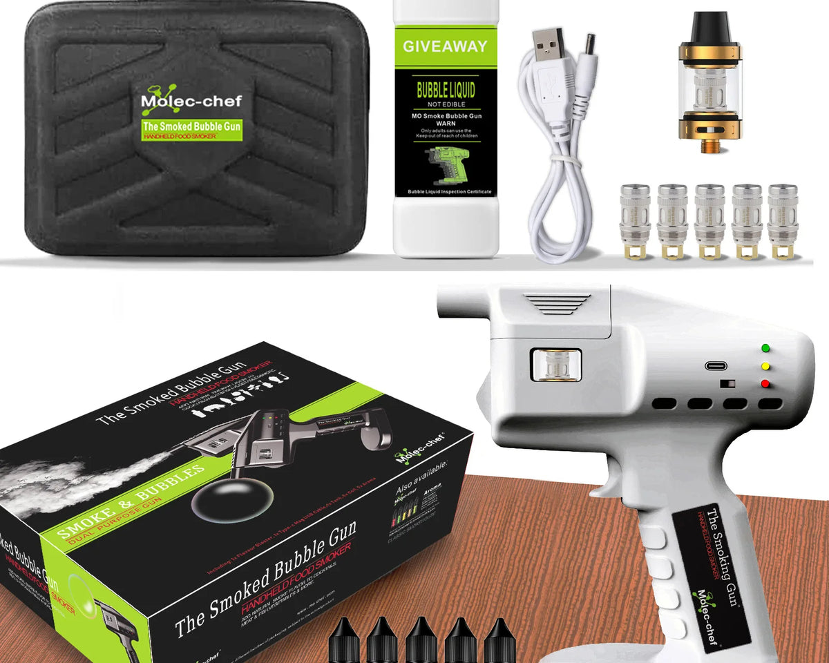 Handheld Cocktail Smoker Kit – Cold Smoke Infuser for Drinks & Food - CulinaryWellBeing