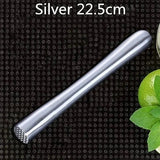 Stainless Steel Bar Mixer Barware DIY Drink Fruit Muddler Crushed Ice