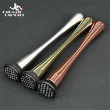 Stainless Steel Bar Mixer Barware DIY Drink Fruit Muddler Crushed Ice