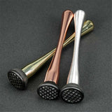 Stainless Steel Bar Mixer Barware DIY Drink Fruit Muddler Crushed Ice