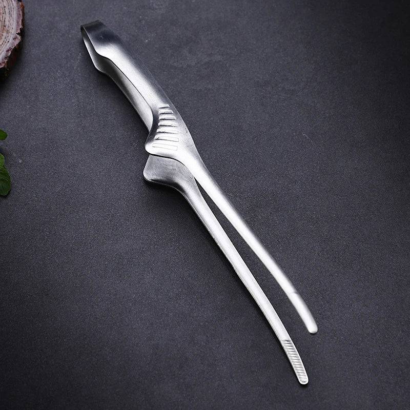 Tong Tweezer Culinary Tweezer Stainless Steel Precision Tongs for BBQ, Bar Garnish, Cooking - Culinarywellbeing