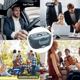 Self-heating lunch boxes Electric with Fork & Spoon Stainless Steel!!!