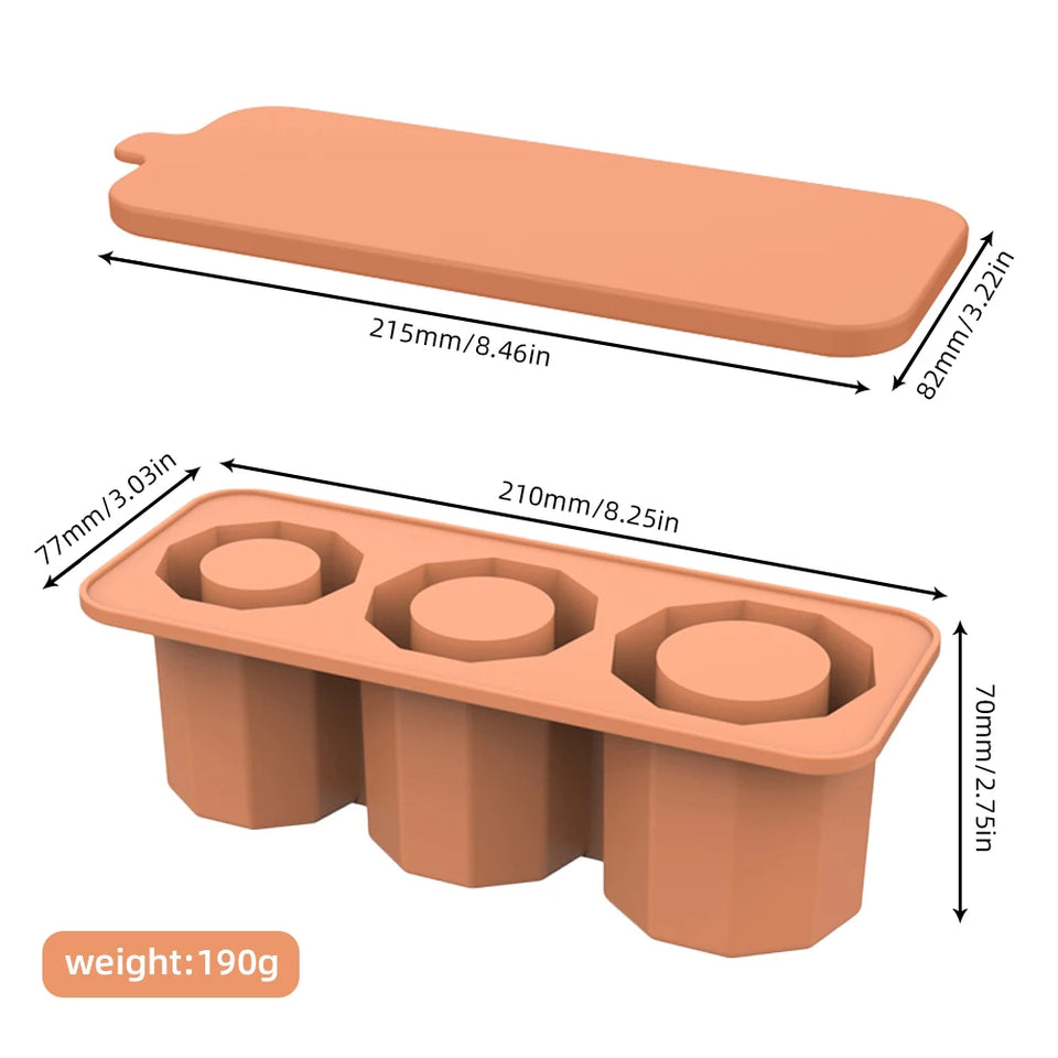 Ice Cube Tray Slow-Melt Ice Cubes, Tumbler Ice Tray - CulinaryWellBeing