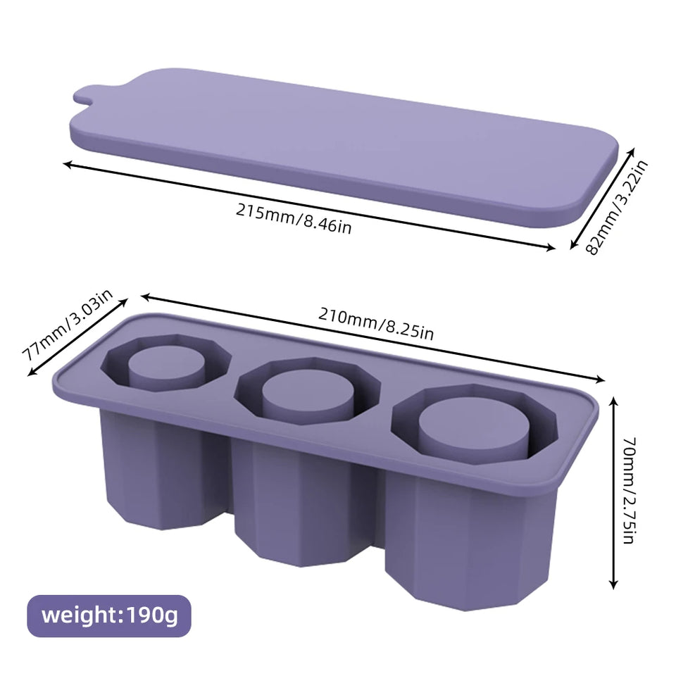 Ice Cube Tray Slow-Melt Ice Cubes, Tumbler Ice Tray - CulinaryWellBeing
