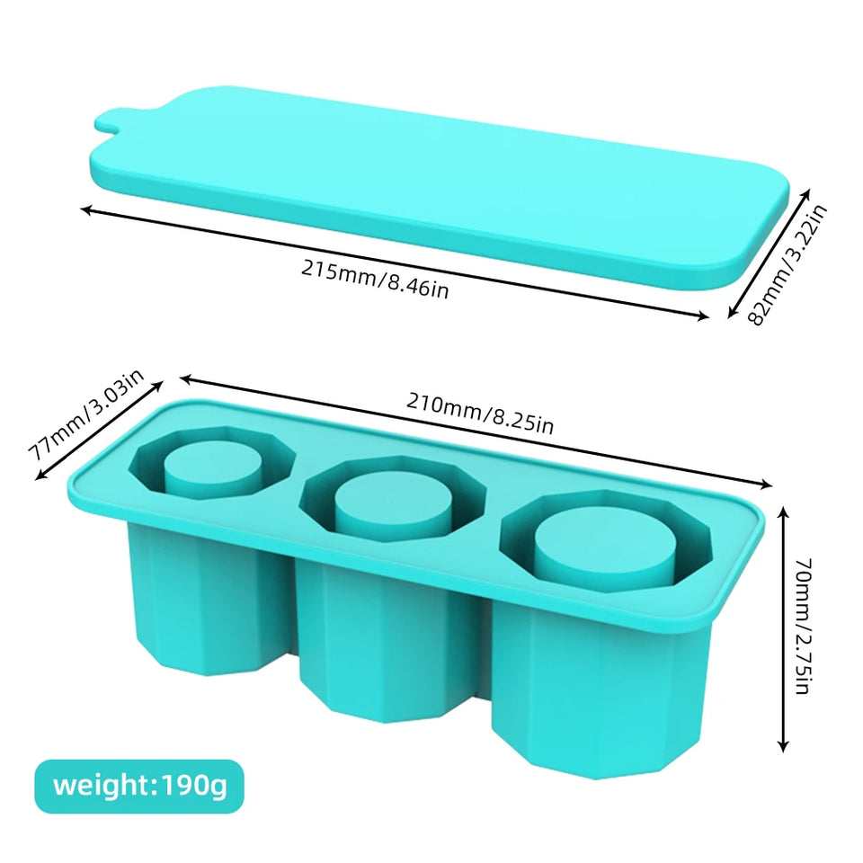 Ice Cube Tray Slow-Melt Ice Cubes, Tumbler Ice Tray - CulinaryWellBeing