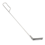 46cm Stainless Steel Ash Rake - Charcoal Smoker Tool with Hanging Hook