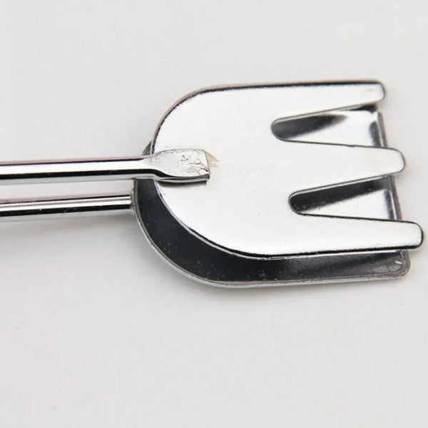 Stainless Steel BBQ Tongs - 18" Locking Food Tongs for Grilling