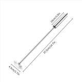 Professional Bristle-Free Grill Scraper - Stainless Steel BBQ Griddle Cleaner | Safe, Heavy-Duty Barbecue Tool with Multi-Notch Design - CulinaryWellBeing