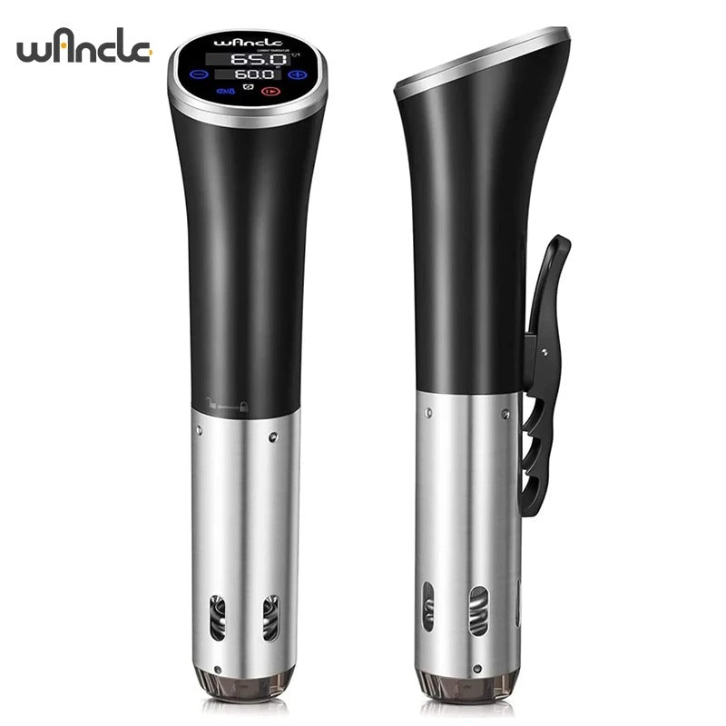 Wancle Sous Vide Cooker – 1100W Precision Immersion Circulator, 25-90°C Temperature Range, 0.1°C Accuracy, Timer & Even Heating for Perfect Meals